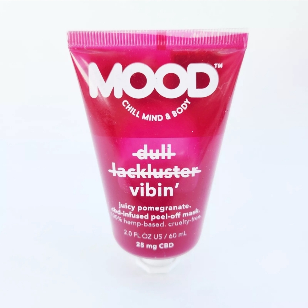 Mood American Eagle Chill Mind & Body Juicy Pomegranate Infused Peel Off Mask